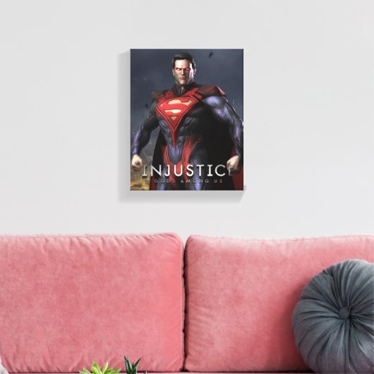 Superman Alternate Canvas Afdruk (Insitu (Woonkamer))