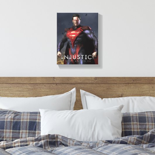 Superman Alternate Canvas Afdruk (Insitu (Slaapkamer))