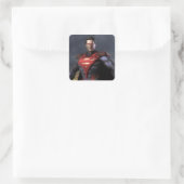 Superman Alternate Vierkante Sticker (Tas)