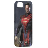 Superman Alternatief Case-Mate iPhone Case (Back/Rechts)