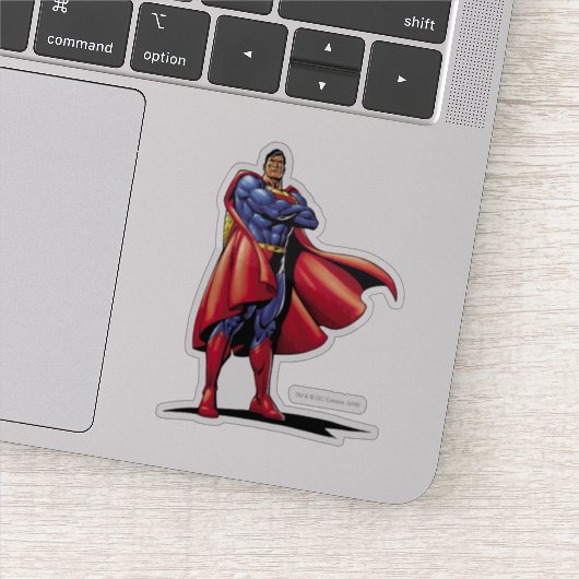 Superman Arms Crossed Sticker (Detail)