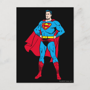Superman Arms Folded Briefkaart