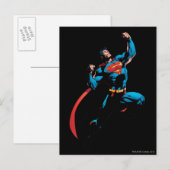 Superman Arms opgetild Briefkaart (Voorkant / Achterkant)