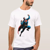 Superman Arms opgetild T-shirt (Voorkant)