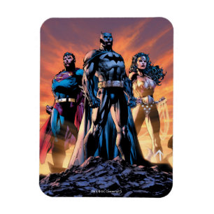 Superman, Batman en Wonder Woman Trinity Magneet