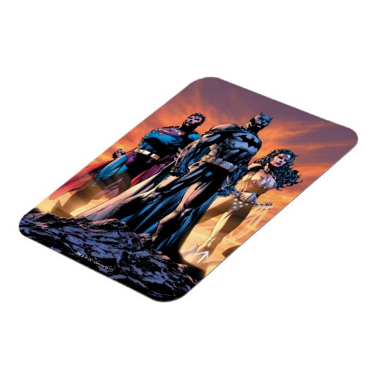 Superman, Batman en Wonder Woman Trinity Magneet (Linkerzijde)