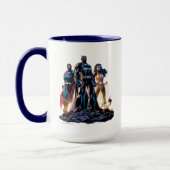 Superman, Batman en Wonder Woman Trinity Mok (Links)