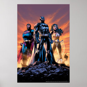 Superman, Batman en Wonder Woman Trinity Poster
