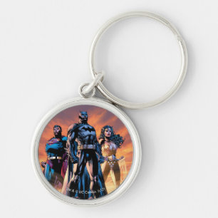 Superman, Batman en Wonder Woman Trinity Sleutelhanger