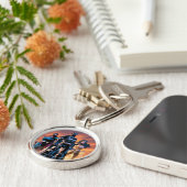 Superman, Batman en Wonder Woman Trinity Sleutelhanger (Zijkant)