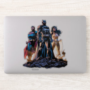 Superman, Batman en Wonder Woman Trinity Sticker