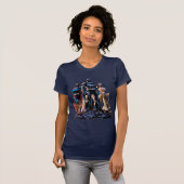 Superman, Batman en Wonder Woman Trinity T-shirt (Voorkant volledig)