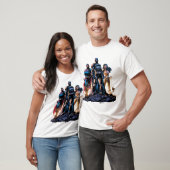 Superman, Batman en Wonder Woman Trinity T-shirt (Unisex)