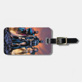 Superman, Batman, & Wonder Woman Trinity Bagagelabel (Voorkant horizontaal)