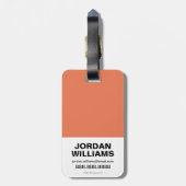 Superman, Batman, & Wonder Woman Trinity Bagagelabel (Achterkant verticaal)