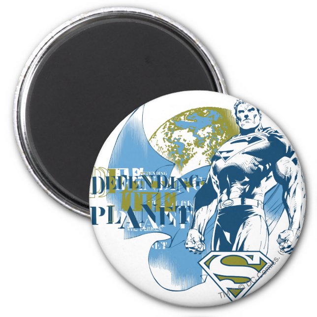 Superman | Bescherming van de planeet Magneet (Voorkant)