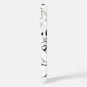 Superman Black en White 3 Case-Mate iPhone Case (Achterkant / Links)