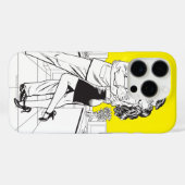 Superman Black en White 5 Case-Mate iPhone Case (Achterkant (horizontaal))