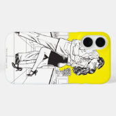 Superman Black en White 5 Case-Mate iPhone Case (Achterkant (horizontaal))