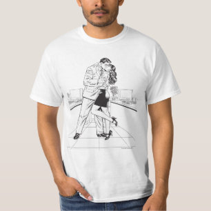 Superman Black en White 5 T-shirt