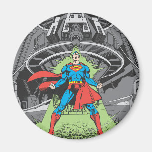 Superman blootgesteld aan Kryptoniet Magneet