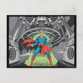 Superman blootgesteld aan Kryptonite Briefkaart (Voorkant)