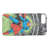 Superman blootgesteld aan Kryptonite Case-Mate iPhone Case (Achterkant (Horizontaal))