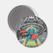Superman blootgesteld aan Kryptonite Magneet (Voorkant / Achterkant)