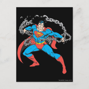 Superman Breaks Chains 2 Briefkaart