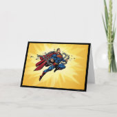 Superman breaks chains kaart (Voorkant)