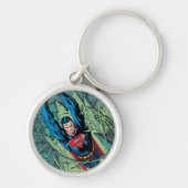 Superman breekt door sleutelhanger (Voorkant)