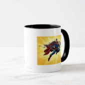 Superman breekt ketens mok (Voorkant rechts)