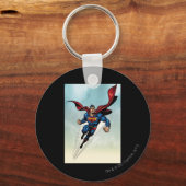 Superman breekt naar boven sleutelhanger (Voorkant)