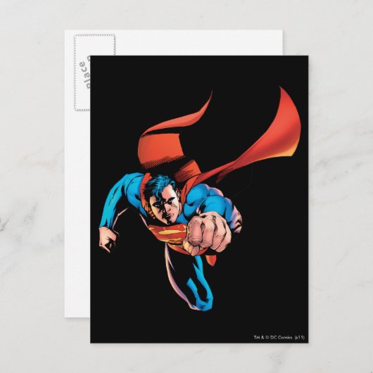 Superman Briefkaart (Voorkant / Achterkant)