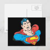 Superman Bust 1 Briefkaart (Voorkant / Achterkant)