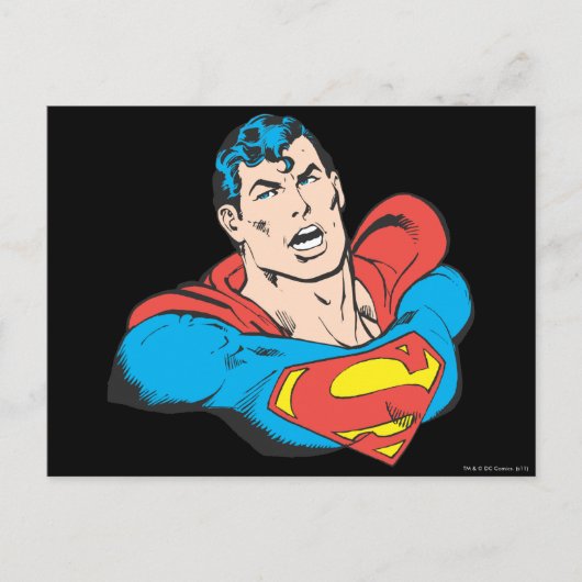 Superman Bust 1 Briefkaart (Voorkant)