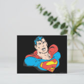 Superman Bust 1 Briefkaart (Staand voorkant)