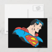 Superman Bust 4 Briefkaart (Voorkant / Achterkant)