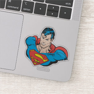 Superman Bust Smile Sticker