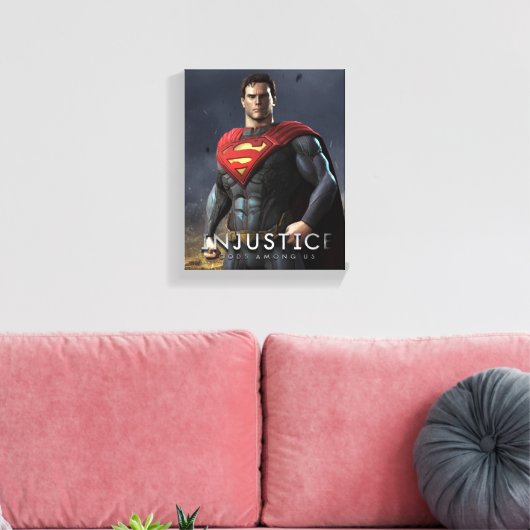 Superman Canvas Afdruk (Insitu (Woonkamer))