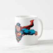 Superman cape vliegen koffiemok (Voorkant rechts)