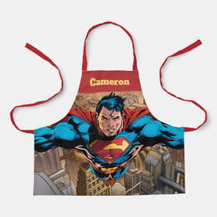 Superman cape vliegen schort