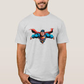 Superman cape vliegen t-shirt (Voorkant)