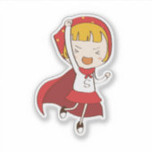 Superman-Cartoon Sticker (Voorkant)