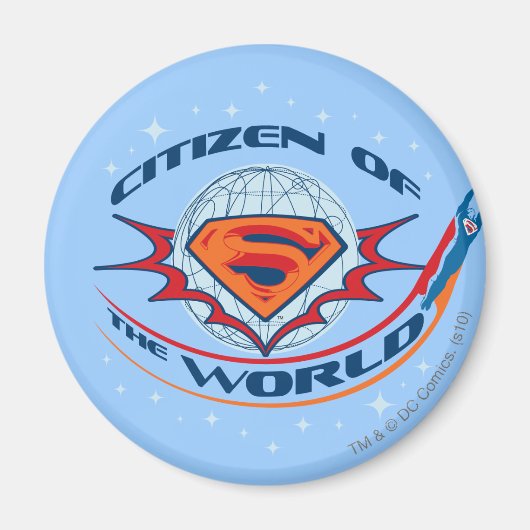 Superman Citizen of the World Magneet (Voorkant)