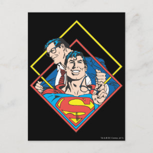 Superman/Clark Kent Briefkaart