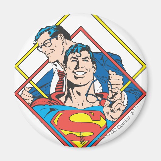 Superman/Clark Kent Magneet (Voorkant)