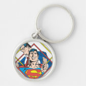 Superman/Clark Kent Sleutelhanger (Voorkant)