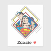 Superman/Clark Kent Sticker (Vel)