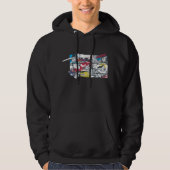 Superman Comic Book Collage Hoodie (Voorkant)